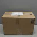 20" H Clear Glass Fillable Table Lamp with White Shade (Bulb Not Included) (Gold)