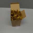33FT Christmas Tinsel Garland,Gold Shiny Metallic Foil Decorations for Parade Floats, Halloween, Christmas Tree, New Year Parties,Birthday Party,Indoor and Outdoor Disco Party Supplies