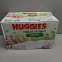 Huggies Natural Care Sensitive Baby Wipes, Unscented, Hypoallergenic, 99% Purified Water, 12 Flip-Top Packs (768 Wipes Total), Packaging May Vary