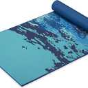 Gaiam Yoga Mat - Premium Print Reversible Extra Thick Non Slip Exercise & Fitness Mat for All Types of Yoga, Pilates & Floor Workouts