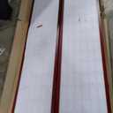 Roundhill Furniture Oriental Shoji 4 Panel Screen Room Divider, Cherry