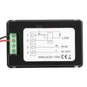 DROK AC Multimeter, 50-300V 0-100A with Open Transformer 110V 220V Voltage Current Power Electric Energy Monitor, Ampmeter Voltmeter LCD Screen for Home-use