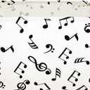 Rectangular Kids Storage Bin Gift Basket Baby Organizer Shelf Book Basket Room Decor (Music)