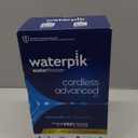 Waterpik Cordless Advanced 2.0 Water Flosser For Teeth, Gums, Braces, Dental Care With Travel Bag and 4 Tips, ADA Accepted, Rechargeable, Portable, and Waterproof, White WP580