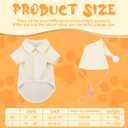 3 Pcs Funny Christmas Dog Pajama Costume Set Classic Literature Miser Theme Include Dog Nightgown Hat and Glasses for Pet Christmas Cosplay Party(Medium)