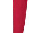 Women's Over The Knee Thigh High Chunky Low Flat Heel Boots Long Stretch Zipper Sexy Fall Fashion Boots Black Red Purple US5-11
