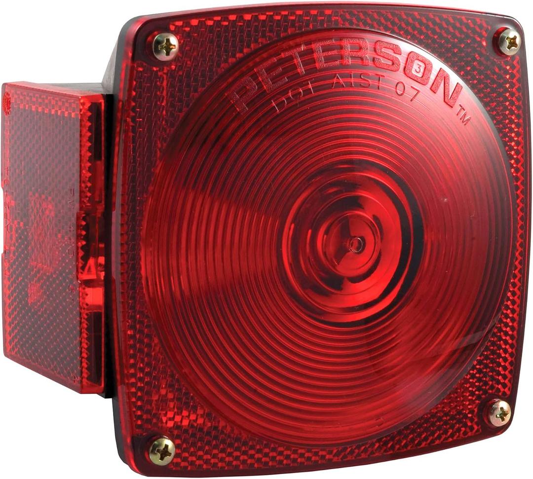 CURT 53441 Driver-Side Combination Replacement Trailer Light, Stop Tail Turn