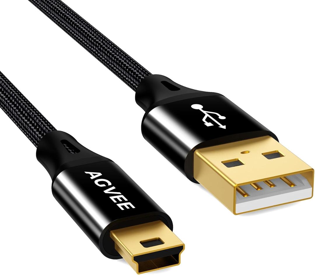 AGVEE 2 Pack 3.3ft Camera IFC-400PCU USB Data File Transfer AV Out Digital Cable Cord for Canon Rebel EOS T1i T2i T3 T3i T4i T5 T5i T6 T6i T6s T7i, PowerShot/DSLR Cameras & Vixia Camcorders, Black