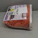 WEERRW Velvet Couch Covers for 2 Cushion Couch Sofa - High Stretch Luxury Velvet Plush 3 Pieces Sofa Slipcovers with Elastic Bottom, Furniture Protector for Pets, Machine Washable, Pumpkin, Medium