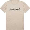 Rapiddominance America Basic Tees (Large, Sand)