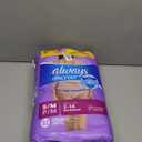 Always Discreet Adult Incontinence Underwear for Women and Postpartum Underwear, Small/Medium, Up to 100% Bladder Leak Protection, 32 Count