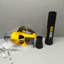 Cordless Leaf Blower(No Battery) Compatible with Dewalt 20V MAX XR Battery - 400 CFM/130 MPH Electric Leaf Blowers for Deck, Patio, Driveway,Yard,Garage Cleaning (Tool Only)