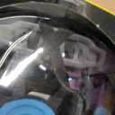Klein Tools 60517 Safety Helmet, Vented Class C with Rechargeable Lamp and Chin Strap, Premium KARBN Pattern, Adjustable Vents, Large