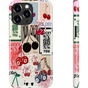 Goodon for iPhone 14 Pro Max Case, Cute Preppy Floral, MagSafe Compatible