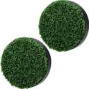Civaner 2 Pcs Golf Cup Cover for Putting Green Practice Simulated Lawn Green Cup Cover for Outdoor Sports Golf Course Garden Yard