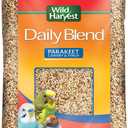 Wild Harvest Daily Blend Nutrition Diet for Parakeet, Canary and Finch 10 Pounds, Orange flavour (EXP 09/30/26)