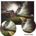 10x8ft Fairy Tale Tornado Halloween Party Photography Backdrop Farm Grassland Photo Background Chalet Girl Children Birthday Party Decor Newborn Video Shooting Studio Props