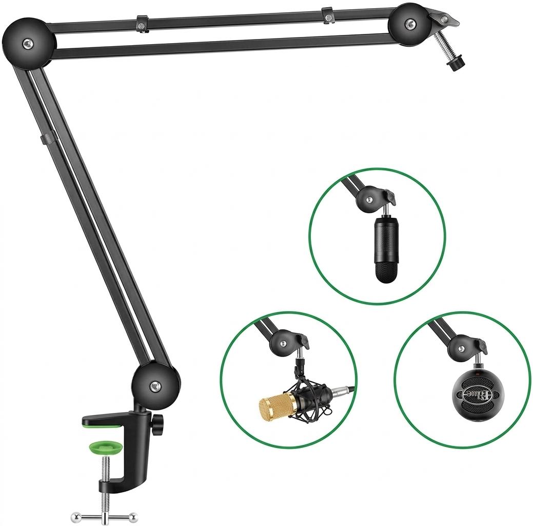 AOKEO AK-36 Professional Microphone Stand Heavy Duty Studio Suspension