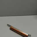 Oven Brush, Pizza Stone Cleaning Brush, Palm Stem Fiber Bristles to Prevent Scratching, Clean Tools for Ovens, Pizza Stones
