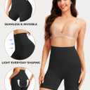Tummy Control Shapewear Boyshorts Seamless High Waist Slim Shorts | Anti-Slip Silicone Thigh Slimmer, Smooth Body Shaper For Women Under Dresses Clothing Apparel Foundation Layer Garments