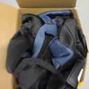 CAT Flexfit Black Blue Seat Covers for Cars, Trucks, & SUV - (2) Front Car Seat Cover Front Seat Protectors - Airbag Compatible Seat Covers for SUV Interior Covers & Truck Seat Cover Car Accessories