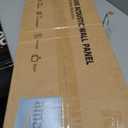 Art3dwallpanels 10 Pack Acoustic Panels, 48" X 12" X 0.43" Soundproof Wall Panels, Self Adhesive High Density Sound Absorbing Acoustic Treatment for Recording Studio, Office, Grey and Black