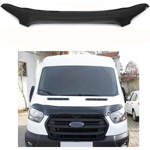 BMY Hood Deflector/Front Bug Shield Compatible for Ford Transit 2019-2026 Hood Guard Bonnet Protector | Particles & Bug | Car Accessories |