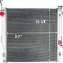 Aluminum Radiator For 2003 2004 2005 2006 2007 2008 2009 Dodge Ram 2500 3500 5.9 6.7L Cummins Diesel Radiador Automotive Replacement CU2711 Radiators