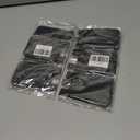 2 x BIAJIYA Card Holder for Back of Phone, Pouch Silicone Wallet Sleeve Pocket Stick-on ID Credit Card for All Smartphones (Black*5)