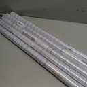 Frosted Glass Window Privacy Film with Installation Tools, Removable, Peep-Proof, Static Cling, Heat Control, UV Protection, Ideal for Home Office Bathroom Door (17.5 x 78.7 Inch) Pack of 5