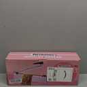 METRONIC Impulse Sealer 12 inch, Manual Heat Sealer Machine for Plastic Bags, Shrink Wrap Bag Sealers Heavy Duty Sealing Machine with Repair Kit (Pink)