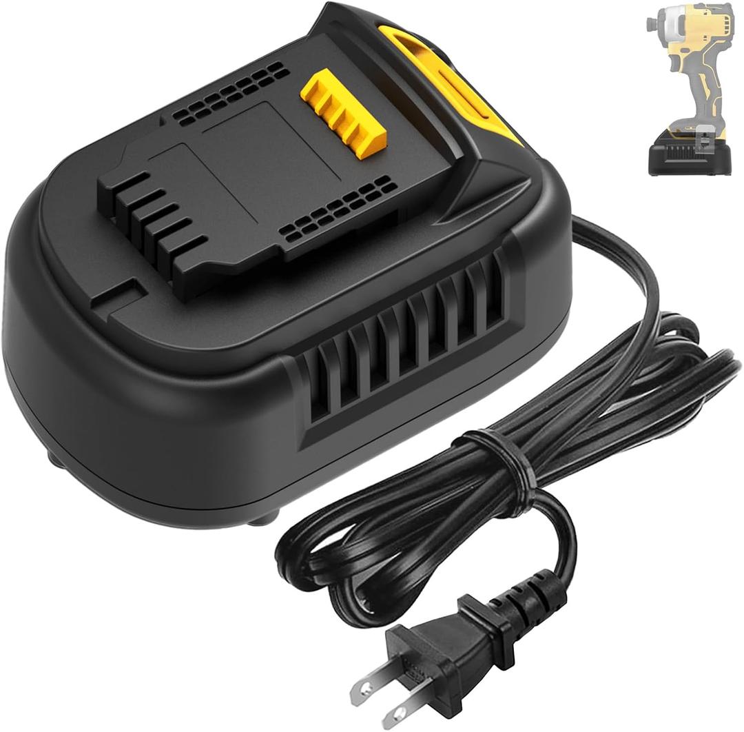 AC to DC Cord Plug Adapter Powered for Dewalt XR 20V 18V Cordless Tools, 110V to 20V Wired Plug in Max 500W Power Supply Converter