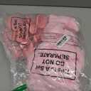 24 Pcs Spa Headband and Mini Hair Brush Bulk Spa Party Favor Include 12 Skincare Headbands with Bow 12 Dry Hairbrush for Women Skincare Gift Sleepover Party Supplies(Pink)