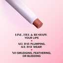 Too Faced Lip Injection Extreme Lip Shaper | Plumping, Waterproof, Liner Pencil, 0.01 Ounce