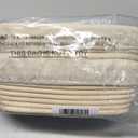 Bread Proofing Baskets Set of 2 10 inch Oval Shaped Dough Proofing Bowls w/Liners Perfect for Professional & Home Sourdough Bread Baking