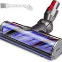 V8 V11 Vacuum Attachments Head Replacement Parts for Dyson V7 V8 V11 V15 Animal V10 Cyclone Cordless Vacuum Cleaner, Upgrade Anti-Tangle Quick Release Motor-Head Brush Roller with Power Suction