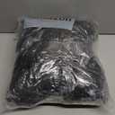 SuperO Waterproof Spandex Chair Cover 12PCS, Stretch Dining Chair Covers, Polyester Outdoor Chair Covers, Protector Stretch Chair Cover for Party Universal, Banquet, Wedding Event, Hotel(Black)