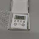 Digital Timer Waterproof Shower Timer Shower Clock Bathroom Kitchen Timer with Strong Magnet and Large LCD Display (Waterproof 7 Key)