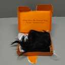 Black Hair Extensions, 22 Inch Long Wavy 4PCS Thick Hairpieces Black Fiber Double Weft Synthetic Clip in Hair Extensions for Women(Color:Black)