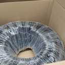 Pond Tubing ID 2" × 50ft Black Corrugated Flexible Pump Hose