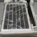 Solar Street Light Outdoor Waterproof Commercial Parking Lot Lights Motion Sensor 10000W LED Floodlight Dusk to Dawn, Outside Solar Lights for Yard Garden Pathway Patio (Black)