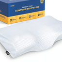 Octifie Contour Memory Foam Bed Pillow  21x15x4
