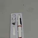 Electric Eyelash Curler, Long Lasting Lash Curler, Handheld USB Charging Intelligent Temperature Control Electric Heating Eyelash Curler(White)