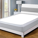 Twin Six Premium Bed Box Spring Cover, Update Bed Skirt, Mattress Protector Encasement,Twin/Twin XL Size, Light Grey