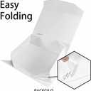 White Extra Large Gift Box with Lid 4 Pcs 16.5 x 13 x 5.3 Inches, Gift Box large White Gift Boxes for Presents Clothes Robe Wedding Dress Sweater,Reusable Foldable Bridesmaid Proposal BoxGlossy