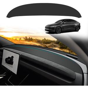BestEvMod Dashboard Cover Mat Compatible with 2026 2025 Refreshed Tesla Model Y Juniper Accessories No Glare Dashboard Pad Dash Mat Sunshade Anti-Glare and Sun Protection Custom Fit