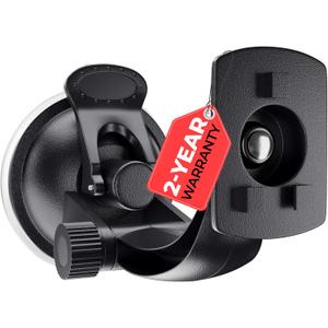 Crossery Strong Suction Cup Mount for Rand McNally GPS TND 740, 750, TND Tablet 85 and OverDryve 7 & 8 Pro Devices - Windshield and Dashboard Rand McNally Secure GPS Mounting Solution for Trucks