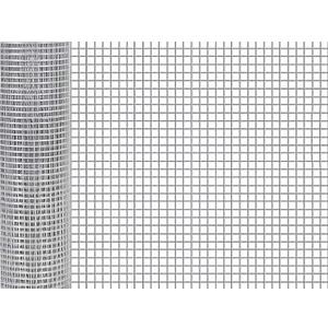 Hardware Cloth 48in x100ft 1 Inch Galvanized, Chicken Rabbit Snake Cage Fence Mesh Roll,Garden Plant Welded Metal Wire Fence,Poultry Animal Netting Cage Screen.