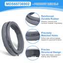 Upgraded MDS65736902 Washer Door Boot Gasket Seal Compatible with Kenmore LG Washer Door Seal WM3770HVA MDS64178701 79641373210 79641373211 Washing Machine Door Boot Seal Parts