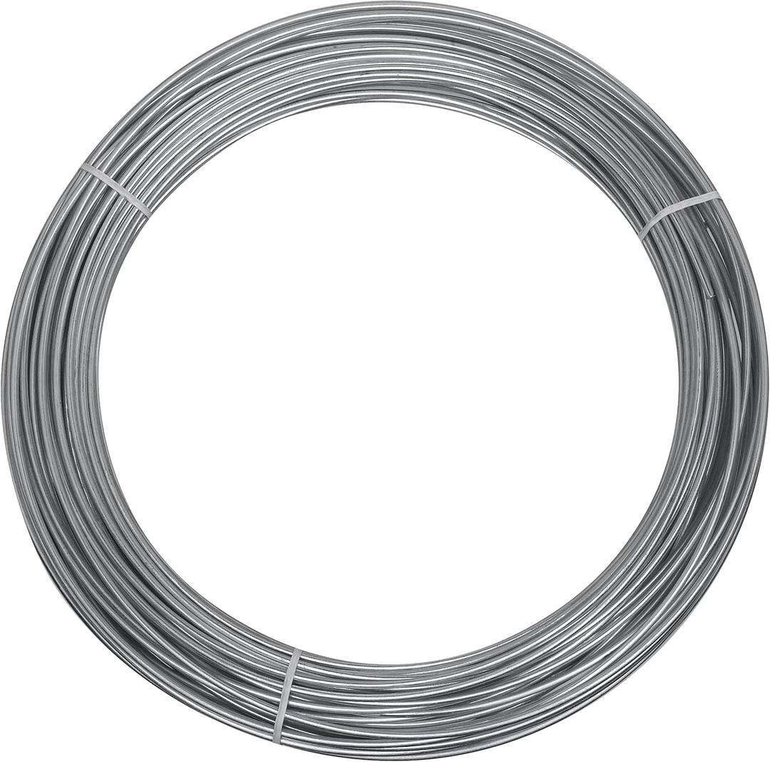 National Hardware Galvanized Steel Wire Mesh 12 Gauge x 100 ft Roll Heavy Duty Fence Wire for Chicken Coops Garden Fencing Animal Pens Crafts 300 lbs Load Limit Rust Resistant